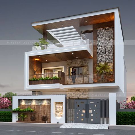 Independent House Elevation, Modern Elevation Design, 3 Storey House Design, Modern Elevation, 2 Storey House Design, House Outer Design, Small House Front Design, Best Modern House Design, Small House Design Exterior