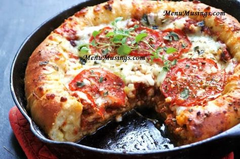 Top 50 Skillet Meals - I Heart Nap Time Skillet Deep Dish Pizza, Cast Iron Skillet Cooking, Best Cast Iron Skillet, Skillet Dinner Recipes, Iron Skillet Recipes, Skillet Cooking, Cast Iron Skillet Recipes, Skillet Dinners, Cast Iron Recipes