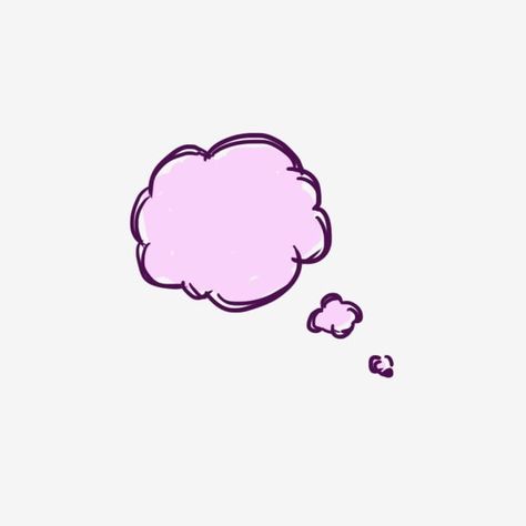 Thought Bubble Aesthetic, Thinking Bubble, Bubble Aesthetic, Cloud Bubble, Dialogue Bubble, Bubble Drawing, Cartoon Sun, Thought Bubble, Note Memo