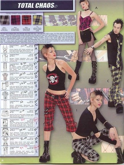 spring 2002 lip service catalog 2000s goth culture punk clothing magazine spread grunge y2k fashion aesthetic alternative insp Capris Outfit Aesthetic, 2000s Capris Outfit, Capri Pants Outfits Y2k, Capri Pants Outfits Summer, Mall Punk, 2000s Alternative Fashion, 2000s Goth Fashion, 2000s Fashion Magazine, 2000s Capris