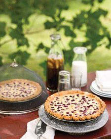 Fresh, ripe raspberries nestled in a custard pie may be the ultimate summer dessert. Raspberry Custard Pie Recipe, Raspberry Custard Pie, Raspberry Custard, Egg Custard Pie, Custard Pie Recipe, Summer Pie, Martha Stewart Recipes, Raspberry Recipes, Egg Custard