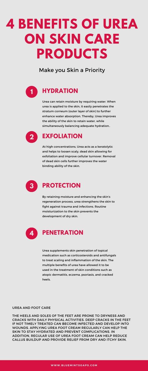 Are you wondering what to do with cracked feet or dry skin? The answer is Urea on your foot cream or body lotion. Urea is a naturally occurring moisturizing factor present in our skin that helps rehydrate the skin and make it soft and well moisturized. Skin Care Company, Urea Cream, Skin Care Business, Light Moisturizer, Cream For Dry Skin, Natural Body Care, Foot Cream, Layers Of Skin, Skin Benefits