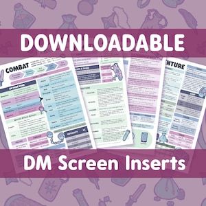 Dnd Character Sheet, Dm Screen, Dungeon Master Screen, Pastel Color Schemes, Cute Illustrations, Role Playing Games, Dungeon Master, Character Sheet, Note Writing