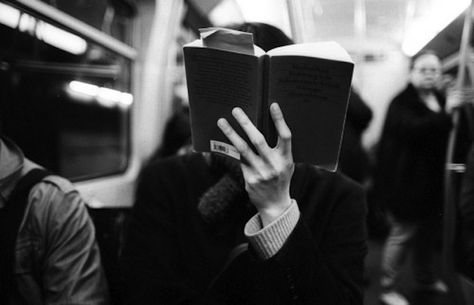 “Books are for people who wish they were somewhere else.” —Mark Twain | 33 Reasons Why You’re Addicted To Books Woman Reading, Reading A Book, A Book, A Woman, Train, Reading