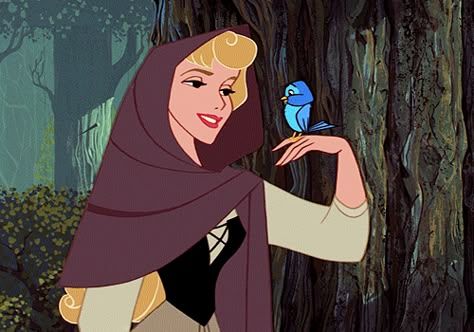 Disney Princess Gif, Disney Amor, Disney Gifs, Free Gif, Hair Gif, Disney Princess Aurora, Classic Disney Characters, Gif Disney, Images Disney