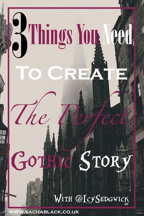 3 Things You Need To Create The Perfect Gothic Story With @Icysedgwick Writing Gothic, Gothic Writing, Horror Writing, Writing Horror, Gothic Stories, Horror Vampire, Writing Genres, Gothic Literature, Gothic Fiction