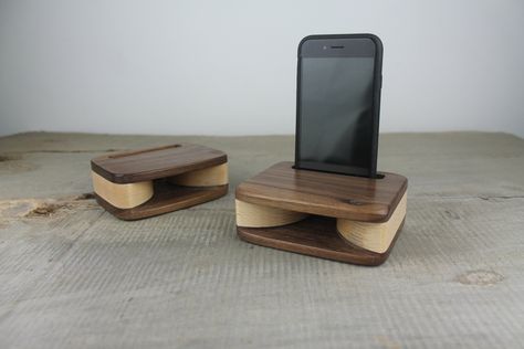 Passive Amplifier, Cell Phone Speakers, Wooden Phone Stand, Wood Speakers, Wood Phone Stand, Solid Oak Doors, Phone Dock, Wooden Desk Organizer, Passive Speaker