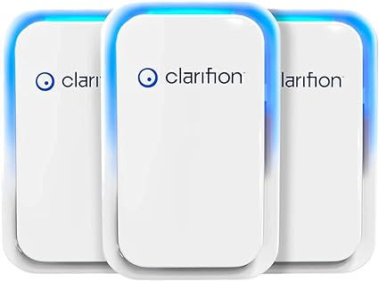 Best Air Ionizer For Home: Simply plug a Clarifion into any standard outlet and replace bulky, expensive air purifiers with a simple, filterless, plug-in device.

No Air Filter Required: Clarifion uses negative ion technology, which means you won’t have to spend time and money on replacement air filters.
May Help With Allergens: Negative ions attach to floating allergens like dust, dander, pollen, and more. Air Ionizer, Air Purifiers, Office Kitchen, Air Filters, Air Cleaner, Fashion Toys, Air Purifier, Air Freshener, 6 Pack