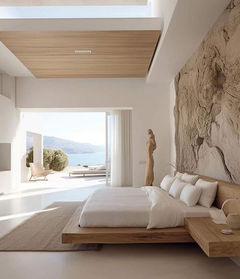 Tulum Bedroom Decor, Wall Colours Ideas, Tulum Inspired Bedroom, Balinese Bedroom, Greek Inspired Bedroom, Tulum Bedroom, Bali Bedroom Inspiration, Modern Mediterranean Bedroom, Greek Bedroom