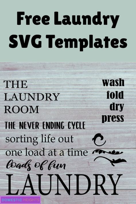 free vintage farmhouse laundry room svg files Laundry Svg Files Free, Free Letter Stencils, Laundry Room Svg, Laundry Svg, Laundry Room Printables, Free Craft Templates, Room Printables, Svgs Free, Vintage Decorating Ideas