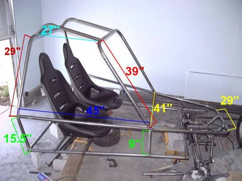 Go Kart Chassis, Go Kart Designs, Go Kart Kits, Diy Welding Projects, Go Kart Frame Plans, Build A Go Kart, Welding Projects Ideas, Kart Cross, Go Kart Frame