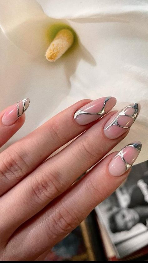 Discover the beauty of simplicity this January! Check out 50 Trendy Simple January Nail Ideas for a Fresh Look in 2025. These elegant designs are perfect for any occasion and can easily elevate your style. Start the year with nails that reflect your unique personality! #JanuaryNailIdeas #NailArt #SimpleNails #2025NailFashion #NailInspo #FreshLook #NailGoals Chrome Nails Silver, Silver Chrome Nails, Star Nail Designs, Silver Nail Designs, Silver Nail Art, Purple Acrylic Nails, Chrome Nail Art, Easter Nail Designs, Chrome Nails Designs