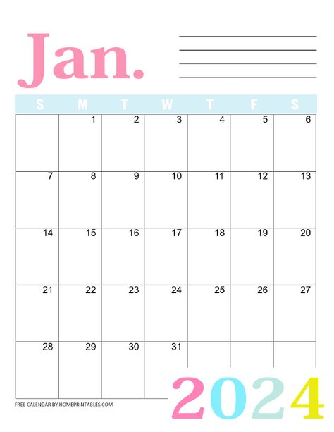 Jan 2024 Calendar by Home Printables.pdf | Powered by Box Jan 2024 Calendar Printable, Jan 2024 Calendar, Fun Calendar, Home Printables, Calendars 2024, Samsung Notes, Cool Calendars, Calendar Templates, Free Calendar