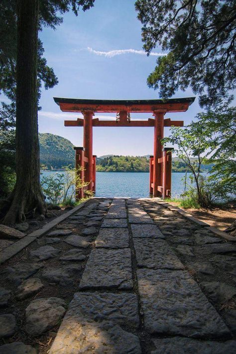 Gunung Fuji, Hakone Japan, Japanese Shrine, Japan Landscape, Japan Architecture, Japan Photography, Hakone, Japan Culture, Japan Aesthetic