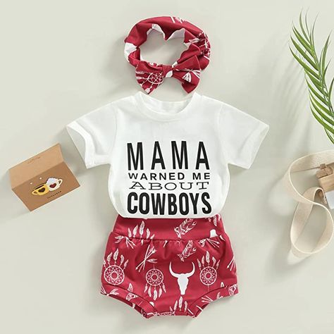 Baby Cowgirl Outfits, Western Baby Girls, Baby Cowgirl, Western Baby Clothes, Country Baby Girl, Clothes Country, Sunflower Outfit, Outfit Cowboy, Baby Clothes Country