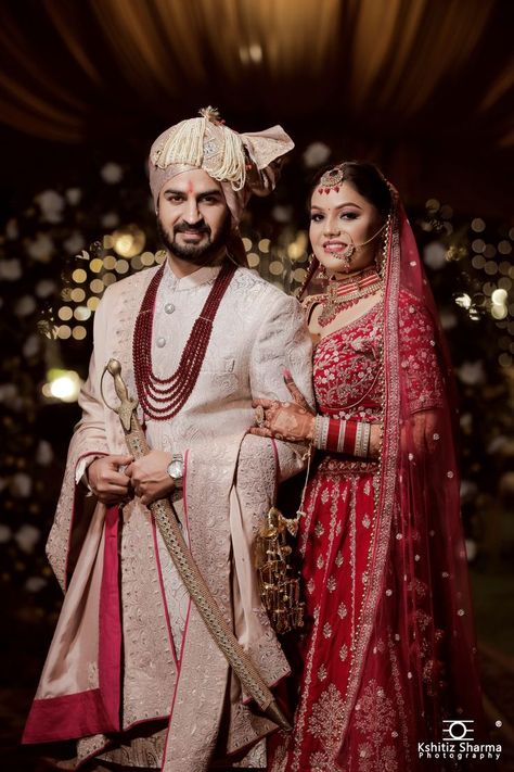 Kshitiz Sharma Photography Bride Fashion Photography, Bride Groom Photoshoot, Bride Groom Poses, Indian Bride Poses, Indian Bride Photography Poses, Indian Wedding Poses, Bride Photos Poses, Groom Photoshoot, Engagement Photography Poses