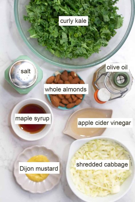 Chick-fil-A Kale Salad Recipe {Copycat Recipe} - The Daily Dish Copycat Chick Fil A Kale Salad, Kale Crunch Salad Chick Fil A Recipe, Chick Fil A Kale Salad Recipe, Chick Fil A Recipe Copycat, Fruit And Vegetable Diet, Chick Fil A Recipe, Vegan Bacon Bits, Kale Salad Recipes, Superfood Salad