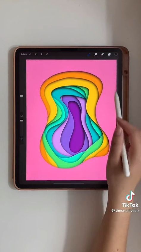 Procreate tutorial papercut effect Procreate Tutorial Beginner, Procreate App Tutorial, Effect Video, Painting Procreate, Procreate Tutorials, Procreate Tips, Procreate Ipad Tutorials, الفن الرقمي, Ipad Tutorials