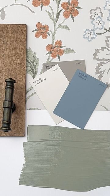 Loralee AhMu on Instagram: "Evergreen Fog  by SherwinWilliams is a beautiful, mid-tone green-gray with soft, soothing undertones. It is a great alternative to more neutral grays and beiges.

Evergreen Fog a popular choice not only for walls but also for cabinetry and exterior applications. 

It pairs beautifully with light woods, stone textures, and a wide array of metallic finishes, which allows for flexibility when selecting furniture and accents.

Complementary Colors
▪️SW Pure White
▪️SW Accessible Beige
▪️SW Natural Linen
▪️SW Rosemary

✨ Have you tried Evergreen Fog in your home?

✨Would you like a link to the wallpaper, swatches, cabinet color, or hardware? Type “Link” in the comments and I’ll send it to your DMs.

♥️ Follow Simplee DIY for more paint and home decor inspo. 

#sherwi Evergreen Fog Dresser, Evergreen Fog And Alabaster White, Evergreen Fog And Blue, Linen Color, Evergreen Fog, Accessible Beige, Alabaster White, Farmhouse Remodel, Paint Color Palettes