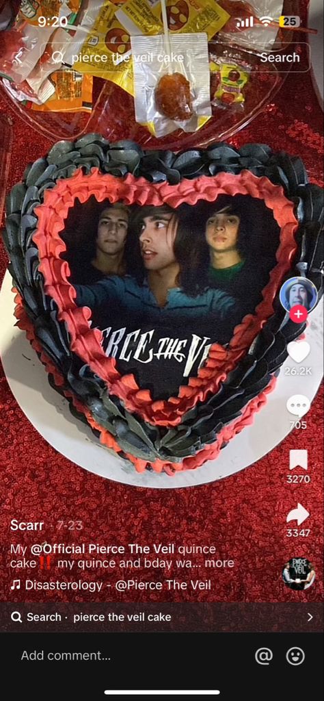 Pierce The Veil Birthday Party, Pierce The Veil Cake, Pierce The Veil Wallpapers, Pierce The Veil Lyrics, Quince Cake, Creative Writing Lesson, Band Members, Pierce The Veil, The Veil