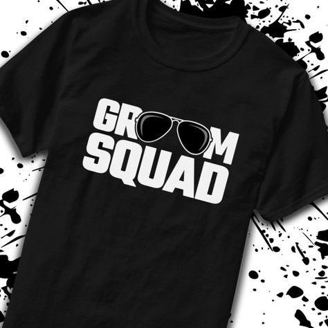 Matching Groomsman Group Groomsmen Bachelor Party T-Shirt - Bachelor Party gifts Groomsmen Sunglasses, Wedding Squad, Groomsmen Fashion, Wedding Sunglasses, Groomsmen Outfits, Bachelor Party Gifts, Summer Wedding Outdoor, Bridesmaids And Groomsmen, Gifts For Wedding Party