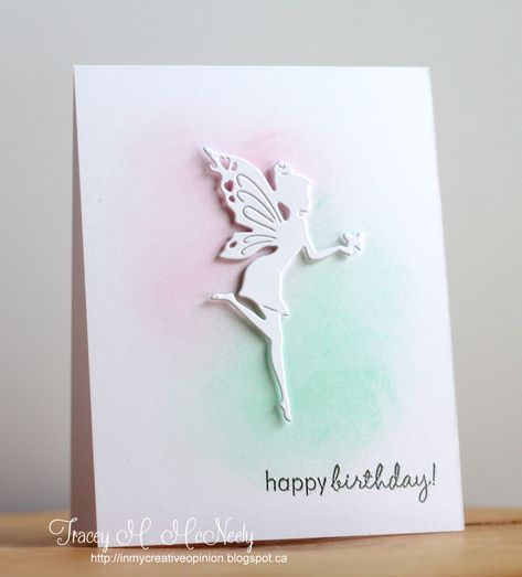 Cricut Birthday Cards, Fairy Cards, Silhouette Cards, Frantic Stamper, Die Cut Cards, Kids Birthday Cards, Marianne Design, Birthday Cards Diy, Pretty Cards