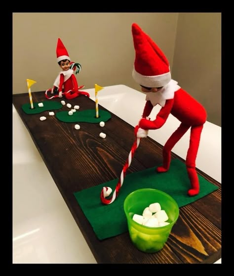 Elf On The Shelf Booby Trap, Elf 2023, Elf Is Back Ideas, Elf Ideas Easy, Bad Elf, Elf Magic, Awesome Elf On The Shelf Ideas, Elf Activities, Xmas Elf