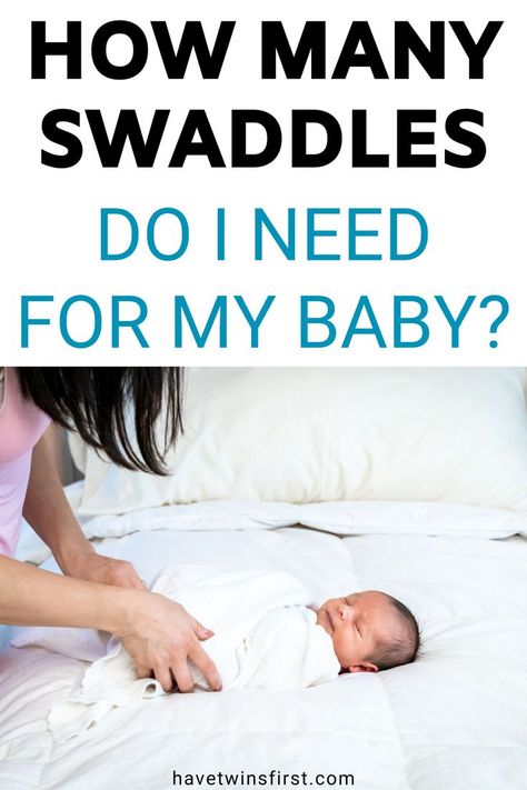 Answering the question "how many swaddles do I need" is confusing! Find out exactly what you need to buy for baby swaddles and learn the difference between swaddling blankets and receiving blankets. Newborn Wont Sleep, Sleeping Aids, Gentle Sleep Training, Swaddling Blankets, Adorable Nursery, Sleep Tips, Baby Care Tips, Newborn Swaddle, Baby Crying