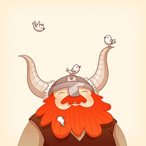 annekatran.blogspot.com, #illustration Viking Drawings, 3d Characters, Cute Illustration, Children Illustration, Beards, Character Concept, Creative Inspiration, Character Inspiration, Vikings