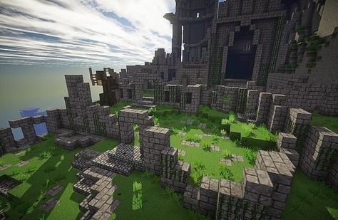 Someone is making Dark Souls' Lordran in Minecraft  http://goo.gl/E2eM4j  http://www.youtube.com/user/KandSMC  Follow us on Twitter: https://twitter.com/kandsmc  @KandSMC Minecraft V, Minecraft Statues, Minecraft Theme, All Minecraft, Minecraft Cottage, Minecraft Medieval, Minecraft Castle, Cute Minecraft Houses, Minecraft Inspo