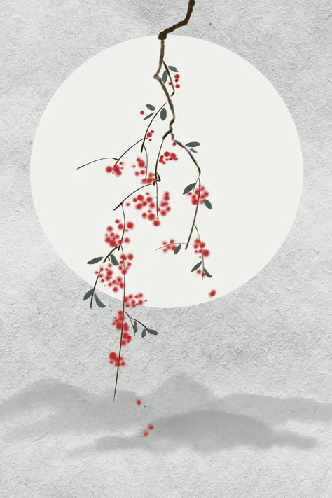 Chinese Painting Traditional, Simple Mural, Chinese Traditional Art, Chinese Background, Ancient Drawings, Painting Simple, Chinese Illustration, Ancient Japanese Art, Traditional Chinese Art