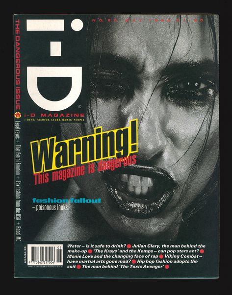 I-D no 80 May 1990  Condition:  Wear on cover and spine otherwise inside copy very good and complete. Please note we have plenty more of these magazines not yet uploaded, wants list is accepted. Dear Etsy customers, we offer a research service so if you require information concerning magazine content for example features or photographers work. Please  note this service is charged for on the job by job basis and is dependent on the extent of the brief and what it entails. Please drop use a line a I-d Magazine Cover, Monie Love, Julian Clary, Judy Blame, The Krays, Id Cover, Id Magazine, I D Magazine, Issue Magazine