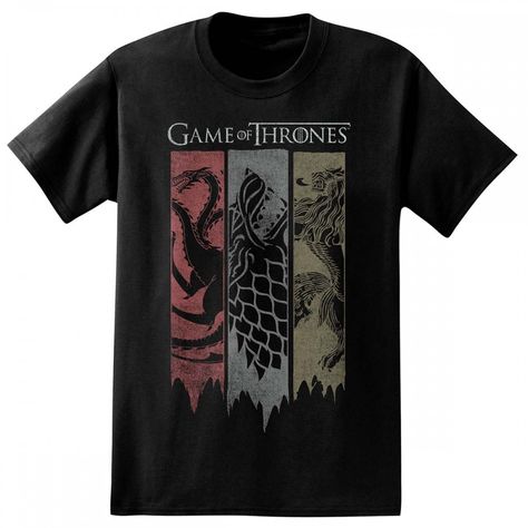 Game Of Thrones l Merch & Apparel | Official HBO Store Game Of Thrones Banners, Game Of Thrones Merchandise, Game Of Thrones Gifts, Game Of Thrones Shirts, Curb Your Enthusiasm, Word Shirts, Game Of Thrones Fans, Fandom Outfits, Crazy Outfits