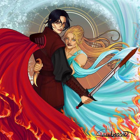 Magnus And Cleo, Falling Kingdoms Fan Art, Golden Princess, Relationship Chart, Lovers Romance, Falling Kingdoms, Fan Book, A Year Ago, Book Characters