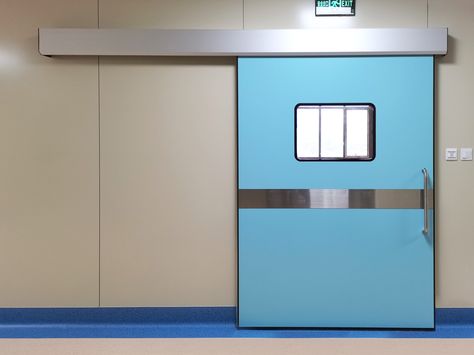 Medical Room, Hospital Door, Air Diffusers, Hospital Interior, Clean Room, Head Unit, Wall Cladding, Sliding Door, Sliding Doors