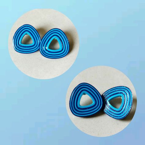 Quilling Studs Earrings Unique, Quilling Accessories, Quilling Studs, Diy Hair Accessories Tutorial, Accessories Tutorial, Diy Quilling Crafts, Hair Accessories Tutorial, Quilling Letters, Paper Quilling Earrings