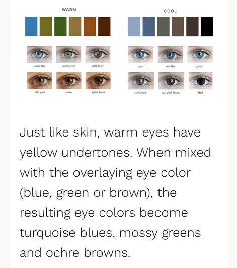 Eye Colours, Eye Color Chart, Colour Analysis, Seasonal Color Analysis, Colors For Skin Tone, Style Goals, Fashion Designing, Colour Combo, Bright Spring