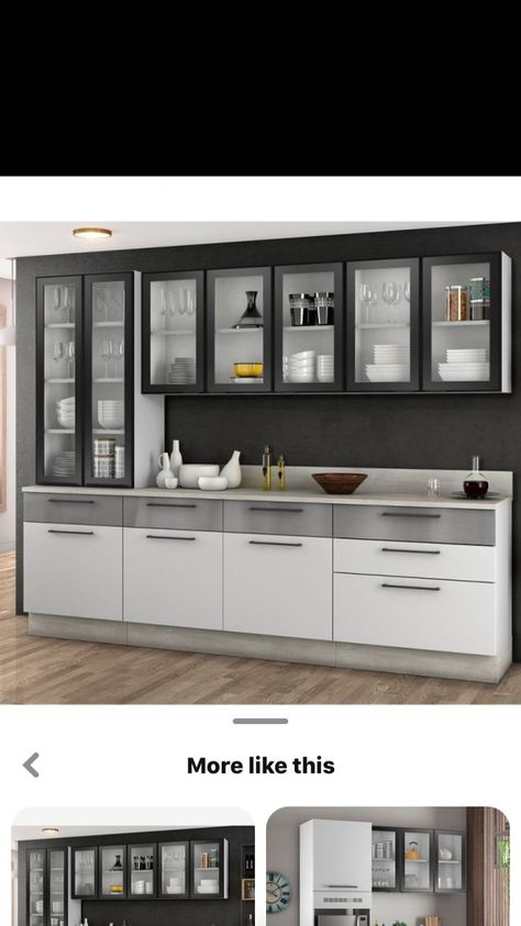 kitchen cabinets makeover colors Dining Cupboard Design Modern, Aluminium Pantry Cupboard Ideas, Kitchen Crockery Unit Design Modern, Crocry Unit Design Modern, Crockery Units Modern, Kitchen Crockery Unit Design, Crockery Unit Design Dining Rooms, Small Kitchen Cabinet Design, Crockery Cabinet Design