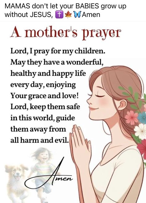 Prayer For Comfort, Prayer For Parents, Prayer For Mothers, Prayer For Baby, Bible Guide, Mothers Love Quotes, Psychology Says, Personal Prayer, Bedtime Prayer