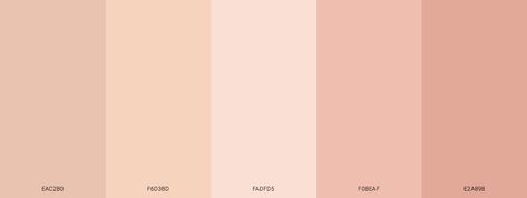 15 Beautiful Skin Tone Color Palettes » Blog » SchemeColor.com Skin Palette, Nude Color Palette, Hexadecimal Color, Skin Color Palette, Palette Art, Colors For Skin Tone, Pink Skin, Hex Color Codes, Pastel Colour Palette