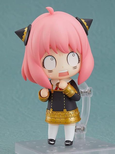 Amazon.com: GOOD SMILE COMPANY Spy X Family: Anya Forger Nendoroid Action Figure : Toys & Games Surprised Face, Spy X Family Anya, Surprise Face, Sakura Manga, Nendoroid Anime, Face Plates, Anya Forger, Cartoon Toys, Cool Themes