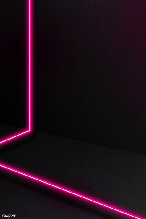 Pink glowing lines on dark background vector | premium image by rawpixel.com / Aew Black And Pink Template, Black And Pink Background, Pink And Black Background, Pink Black Background, Neon Pink Background, Pink Black Wallpaper, Black Background Light, Black Pink Aesthetic, Victoria Secret Pink Wallpaper