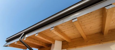 Deep Roof Overhang, Extend Roof Overhang, Roof Problems, Roof Sheathing, Roof Overhang, Drip Edge, Roof Lines, Shed Roof, Timber Structure