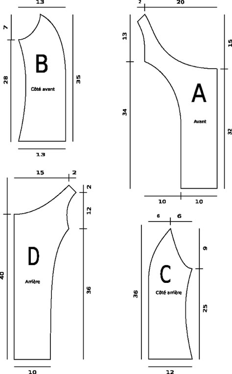 Bustier Pattern (for a size 38, but it is a scale, so expandable with a photocopier for example) Patron Corset Bustier, Patron Corset, Easy Bustier Pattern, Bustier Pattern Drafting, Dirndl Pattern, Bustier Pattern, T Shirt Sewing Pattern, Corset Sewing Pattern, Corset Pattern