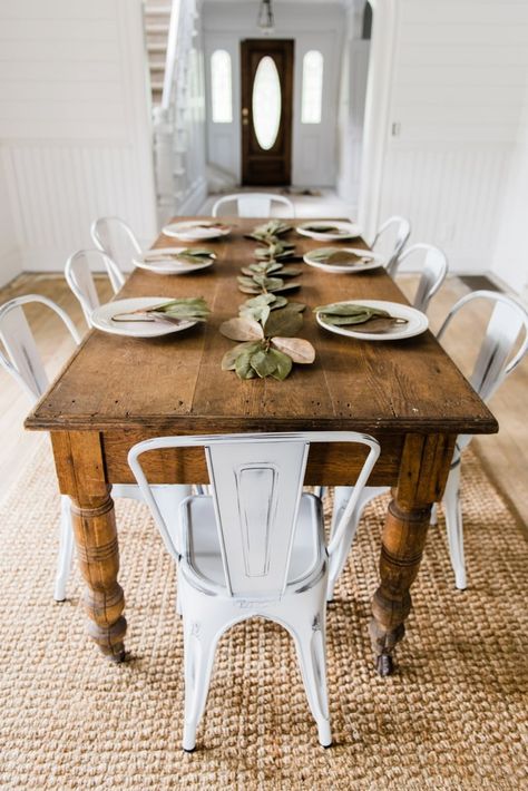 farmhouse dining chairs, New Farmhouse Dining Chairs Modern Farmhouse Kitchen Table, Farmhouse Dining Room Set, Long Dining Room, Rustic Farmhouse Dining Room, Farmhouse Dining Rooms Decor, Modern Farmhouse Dining Room, Farmhouse Dining Room Table, Modern Farmhouse Dining, Farmhouse Kitchen Tables