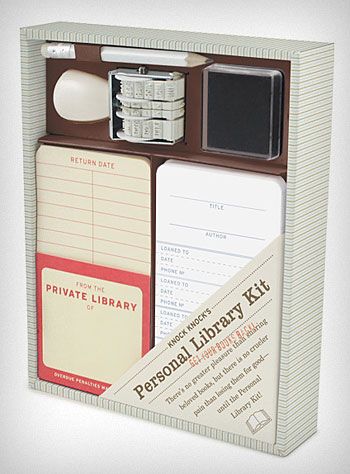 For bookworms :-) Personal Library Kit, Private Library, Clever Gift, Beloved Book, Personal Library, Nerd Gifts, Book Nooks, Library Books, I Love Books