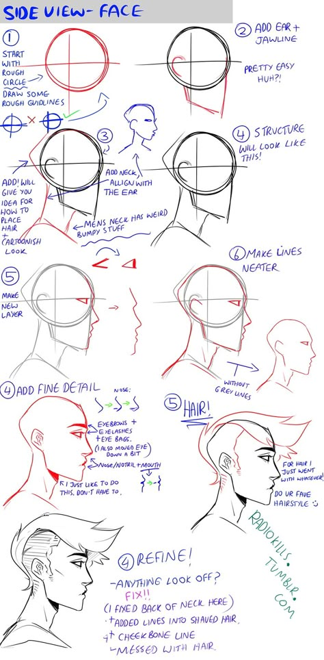 Sketch Faces, Faces Drawing, Draw Tutorial, Sketches Tutorial, Poses References, Cartoon Drawing, Drawing Skills, Drawing Lessons, Wassily Kandinsky