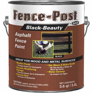 Image Black Fence Paint, Diy House Makeover, Bed Liner Paint, Paint Sealant, Wood Fences, Teardrop Campers, Black Fence, Deck Construction, Fence Paint