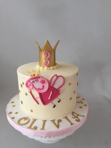 Peppa Pig Birthday Cakes, 2nd Birthday Cake Girl, Chocolate Birthday Cakes, Tortas Peppa Pig, Cakes Princess, Culinary Classroom, Bolo Da Peppa Pig, Peppa Pig Birthday Decorations, Peppa Pig Birthday Party Decorations