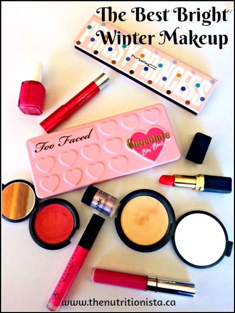 Bright Winters start here! A free, evolving, master list of all of Erin's favorite Bright Winter makeup products, and she tries them all! Soft Dramatic Bright Winter, Bright Winter Makeup Products, Bright Winter Fashion, Bright Winter Color Palette Makeup, Bright Winter Makeup Looks, Clear Winter Makeup, Winter Makeup Products, Bright Winter Makeup, Capsule Makeup